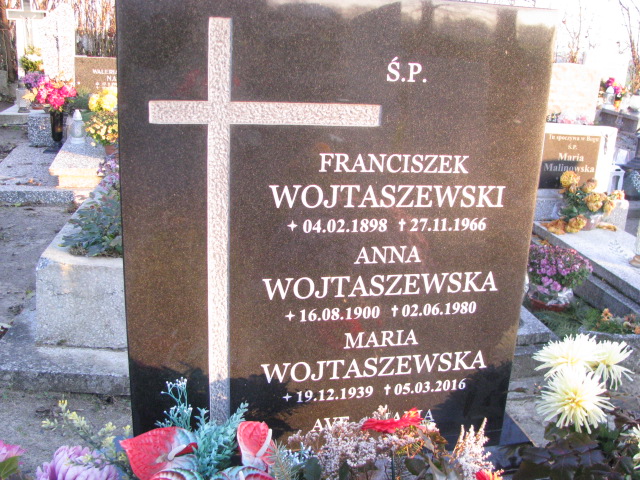 Anna Wojtaszewska 1900 Nowa Cerkiew - Grobonet - Wyszukiwarka osób pochowanych