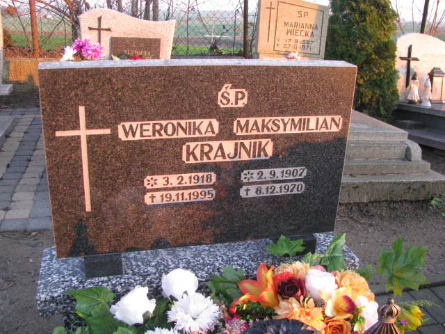 Weronika Krajnik 1918 Nowa Cerkiew - Grobonet - Wyszukiwarka osób pochowanych