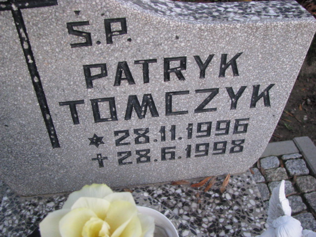 Patryk Tomczyk 1996 Nowa Cerkiew - Grobonet - Wyszukiwarka osób pochowanych
