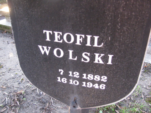 Teofil Wolski 1882 Nowa Cerkiew - Grobonet - Wyszukiwarka osób pochowanych