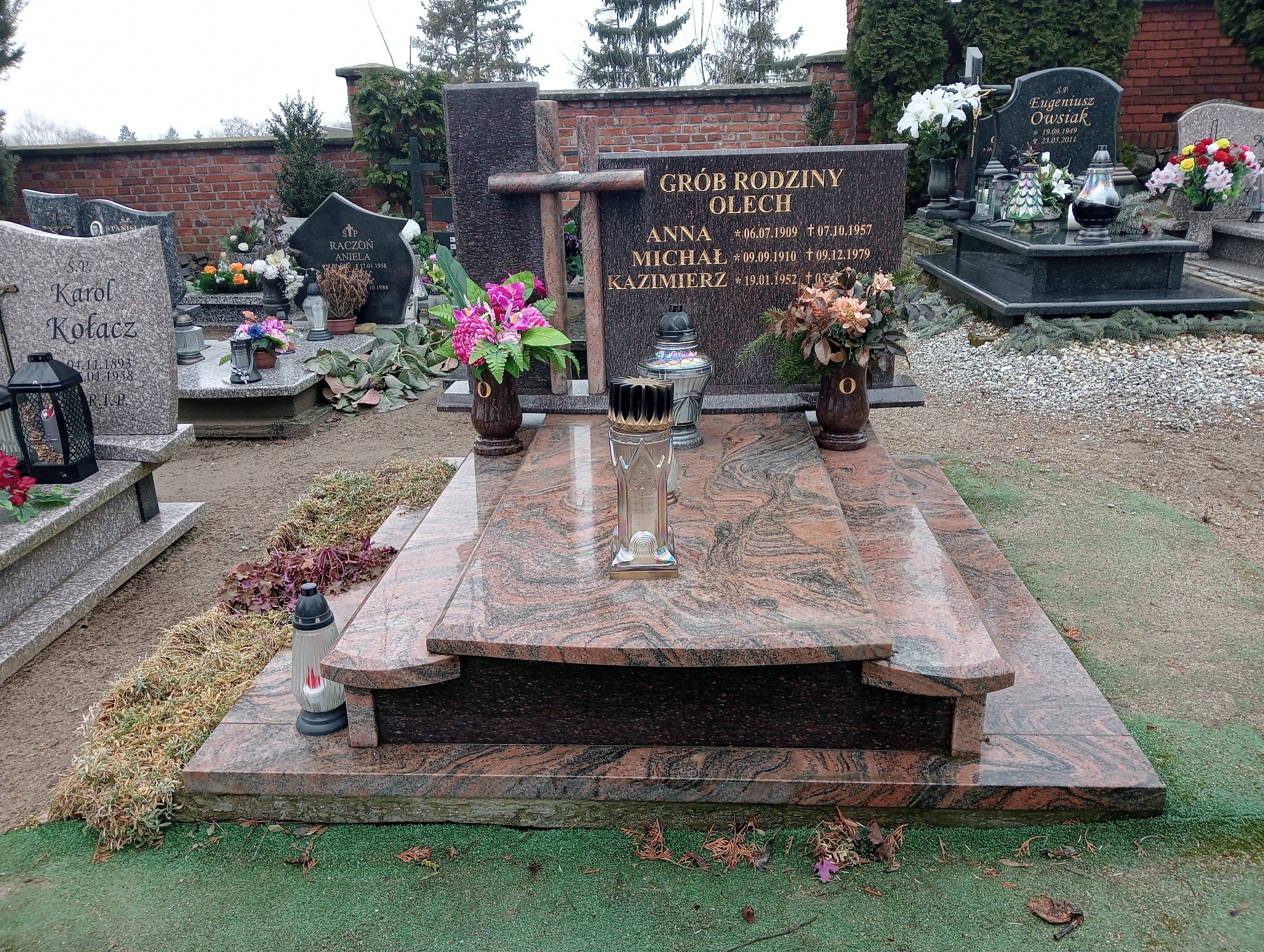 Grób Kazimierz Olech