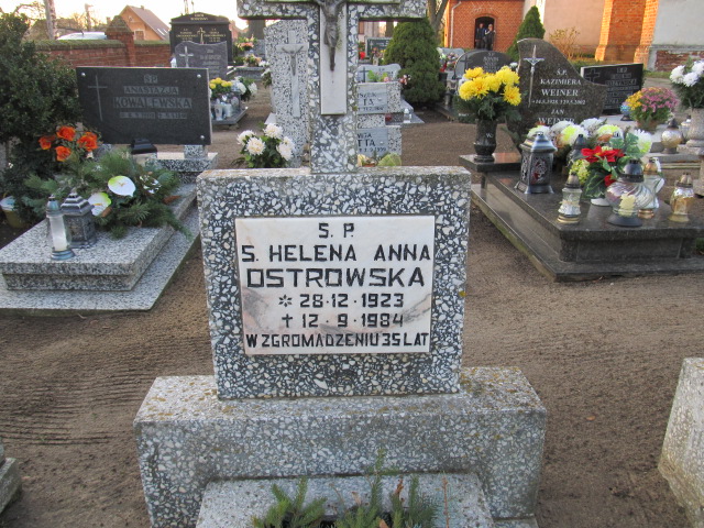 Grób Helena Anna Ostrowska