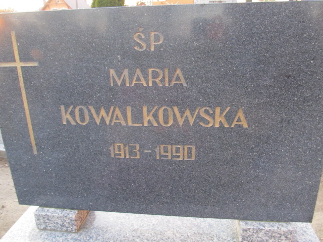 Maria Kowalkowska 1912 Nowa Cerkiew - Grobonet - Wyszukiwarka osób pochowanych